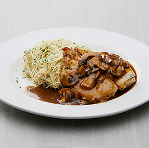 Chicken-Marsala at Travinia