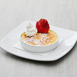 Creme-Brulee at Travinia