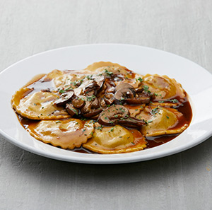 Wild-Mushroom-Ravioli at Travinia